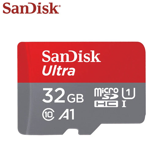 100% Original SanDisk Micro SD Card Class 10 TF Card 32GB 64GB 128GB Memory Card Up to 140MB/s for Phone Tablet Flash Card 256GB