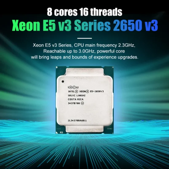 Used Original Xeon E5 2650 V3 Processor SR1YA 2.3Ghz 10 Core 105W Socket LGA 2011-3 CPU E5-2650V3 CPU For X99 Motherboard - Image 2