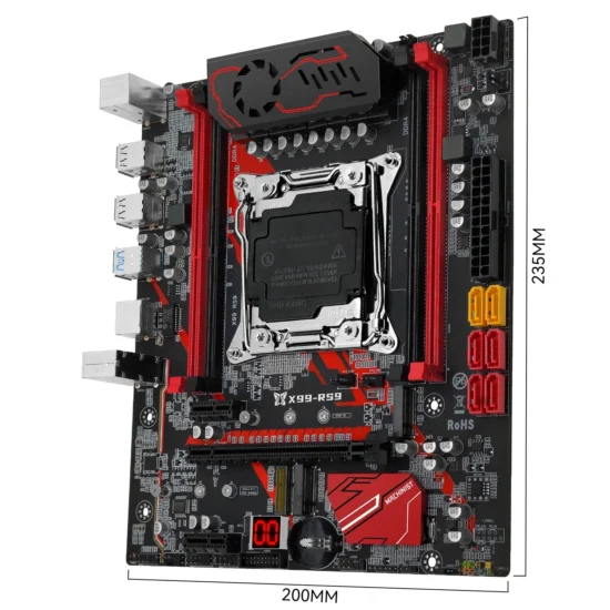 MACHINIST X99 RS9 Motherboard Combo LGA2011-3 Xeon Kit E5 2640 V4 CPU Processor DDR4 16GB 2666MHz Memory NVME M.2 Four Channel - Image 5