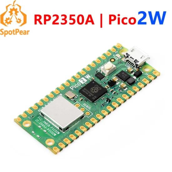 Raspberry Pi Pico 2 RP2350 Pico2 Optional Pico2W 2 W ARM Cortex-M33 And RISC-V Hazard3 520KByte 4MByte QSPI Flash - Image 3