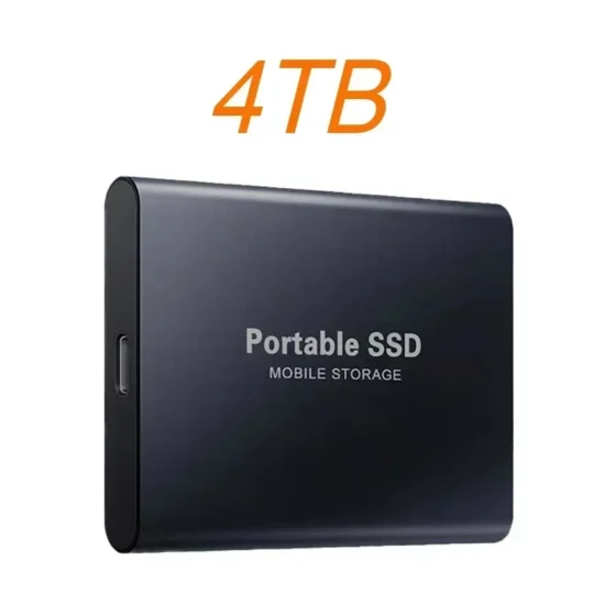 High-speed External Hard Drive 1TB 2TB 4TB Portable SSD Type-C Interface USB3.1 Hard Disk Solid State Drive for Laptop Mac - Image 4