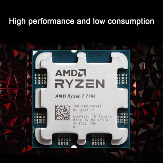 AMD Ryzen 7 7700 Brand New CPU 5.3GHz 8-Core 16-Thread 40MB Cache 5NM TDP 65W Socket AM5 Gaming Processor with Graphics - Image 3