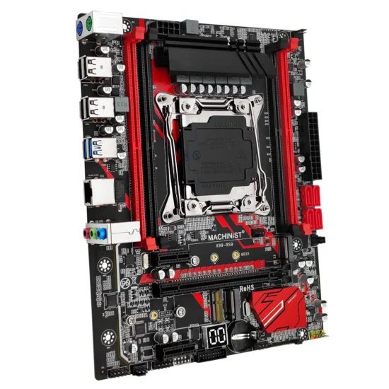 MACHINIST RS9 X99 Motherboard Support Xeon E5 V3 V4 LGA 2011-3 CPU Processor DDR4 RAM Four Channel and SATA PCI-E M.2 Slot - Image 6