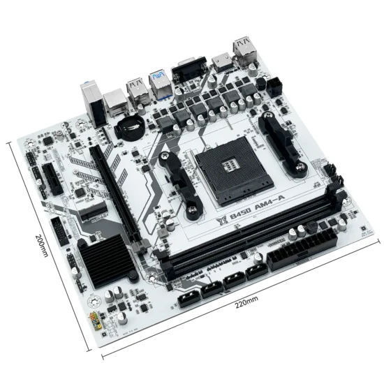 MACHINIST B450 Motherboard AMD Processor Dual-channel DDR4 Memory AM4 Mainboard M.2 NVME (Supports Ryzen 5500 5600 5600G CPU) - Image 4