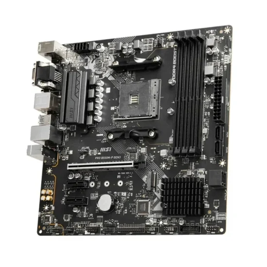 MSI PRO B550M-P GEN3 AMD Gaming Motherboard AM4 DDR4 M.2 Supports Ryzen CPU R3 R5 R7 5000&3000 Series Desktop Computer Mainboard - Image 3