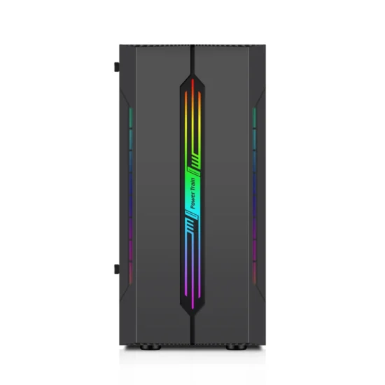 Power Train ES280 ATX Case Computer Competitive Game Chassis RGB Colorful Light Bar Support 240 Water Cooled 8-Fan Position Case - Image 4