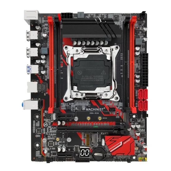 MACHINIST RS9 X99 Motherboard Support Xeon E5 V3 V4 LGA 2011-3 CPU Processor DDR4 RAM Four Channel and SATA PCI-E M.2 Slot - Image 5