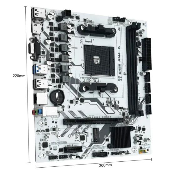 MACHINIST B450 Motherboard AMD Processor Dual-channel DDR4 Memory AM4 Mainboard M.2 NVME (Supports Ryzen 5500 5600 5600G CPU) - Image 2