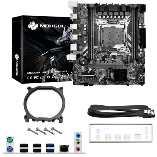 MOUGOL X99 Gaming Motherboard Set with Intel Xeon E5 2680 V4 & DDR4 8Gx2 2133MHz Dual Channel RAM M.2 NVME for Desktop PC - Image 5