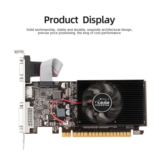 GT730 4GB DDR3 128Bit/64Bit Gaming Video Card with HDMI VGA DVI Port PCI-E2.0 16X PC Graphics Card GT610 1/2GB GPU Display Cards - Image 2