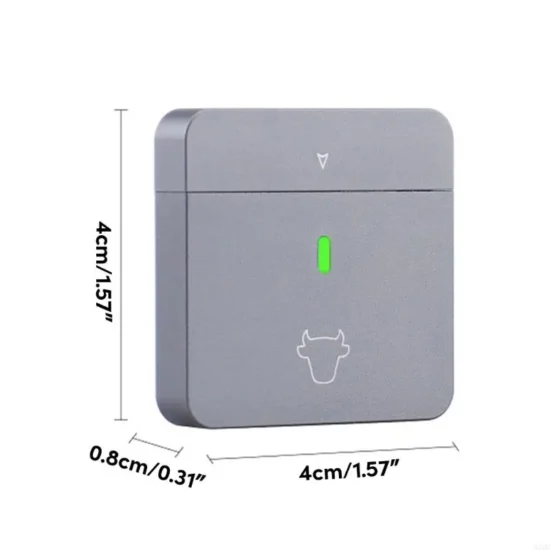 Mobile Hard Drive Case NVME Single Protocol SSD Aluminum Alloy Enclosure BOX Support 10G Computer Phone Model - Image 6