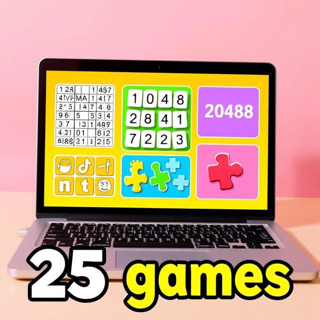 25 Portable Puzzle Games for the Ultimate Mental Challenge — Play Anytime, Anywhere with This Epic Brain Arcade Bundle! Sudoku 2048 and more